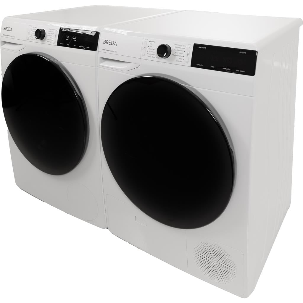 24" White, Heat Pump Ventless Dryer