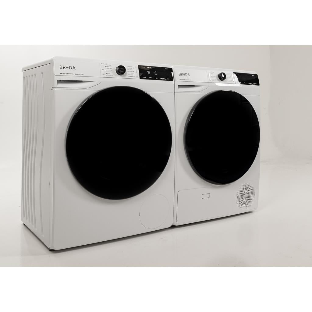 24" White, Heat Pump Ventless Dryer