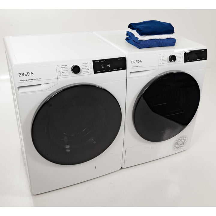 24" White, Heat Pump Ventless Dryer