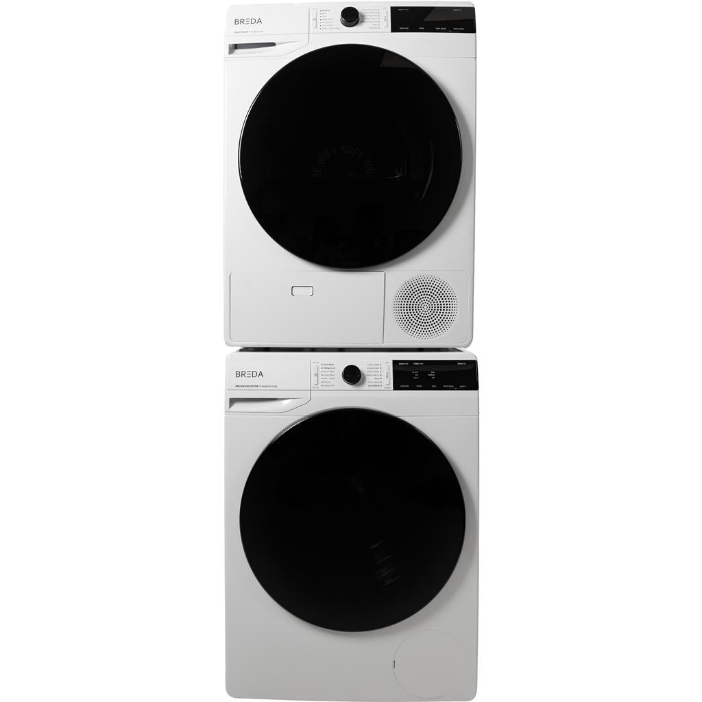 24" White, Heat Pump Ventless Dryer