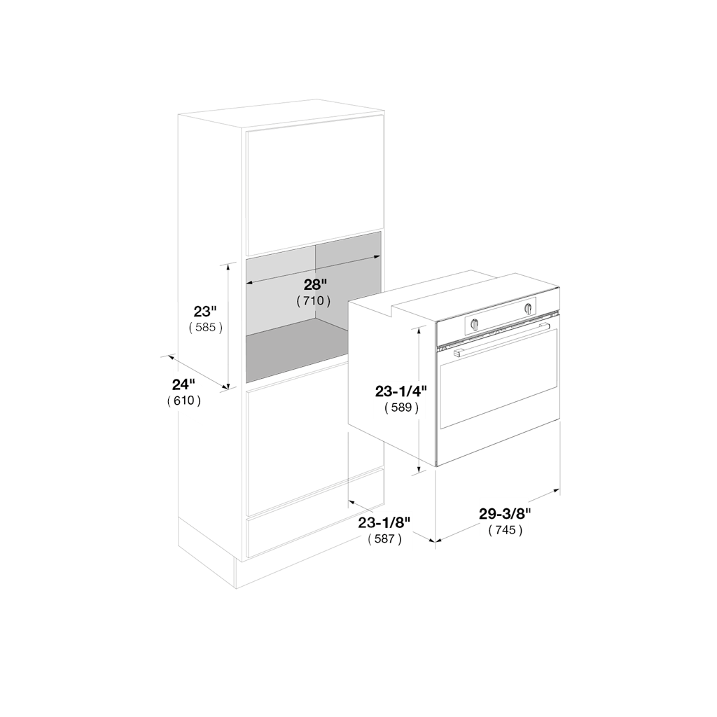 30" Multifunction Self-Clean Oven