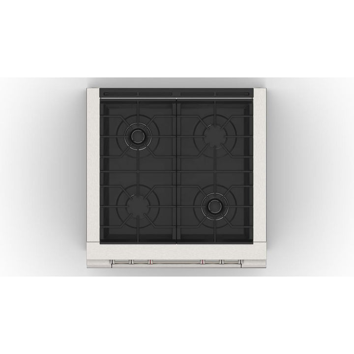Fulgor Milano Accento 30" Dual Fuel Range#top-options_Stainless Steel