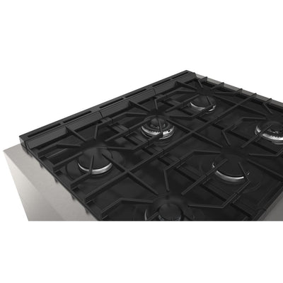Fulgor Milano Accento 36" Dual Fuel Range#top-options_Stainless Steel