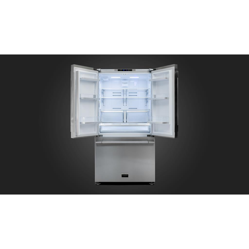 36" 600 Series French Door Refrigerator (Handle Kit Required)