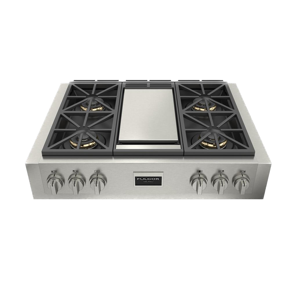 Sofia 36" Gas Pro Range Top With Griddle