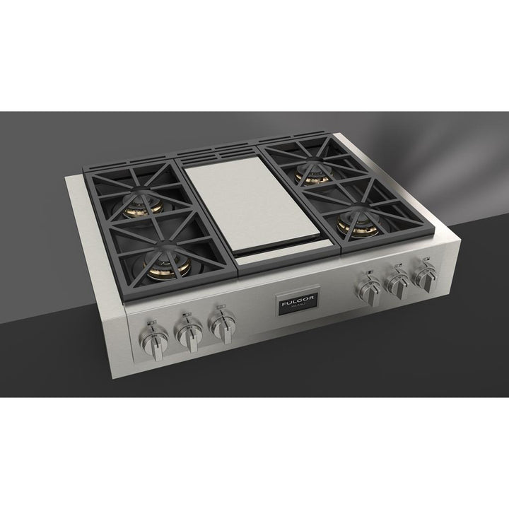 Sofia 36" Gas Pro Range Top With Griddle
