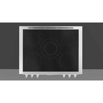 Fulgor Milano Sofia 36" Induction Pro Range Top#top-options_Stainless Steel
