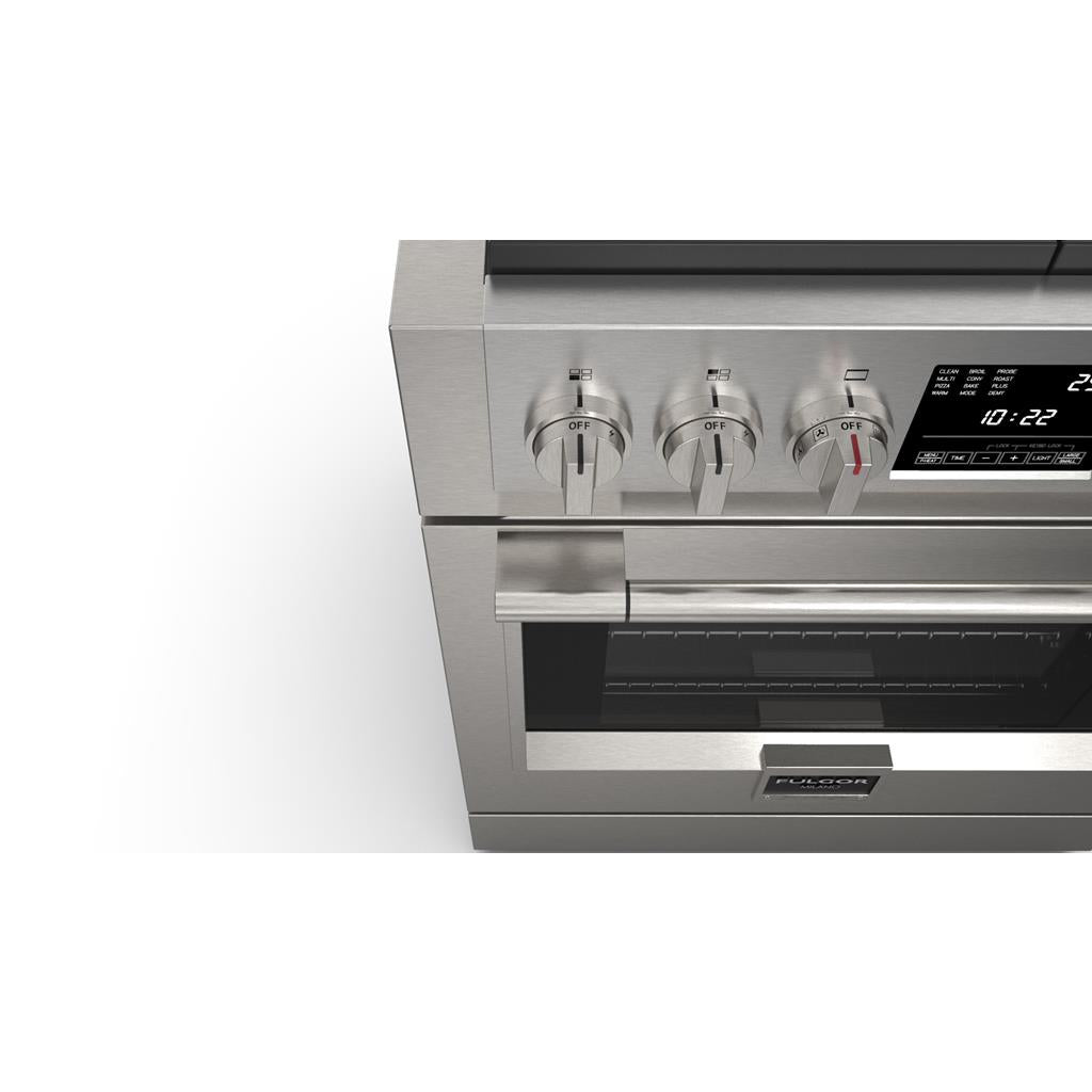 Fulgor Milano Sofia 30" Dual Fuel Pro Range