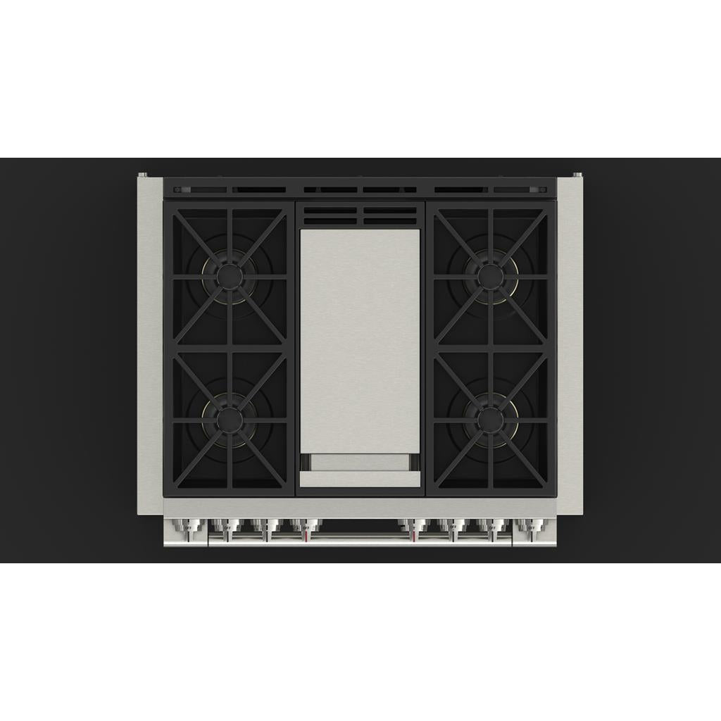 Sofia 36" Dual Fuel Pro Range with Griddle