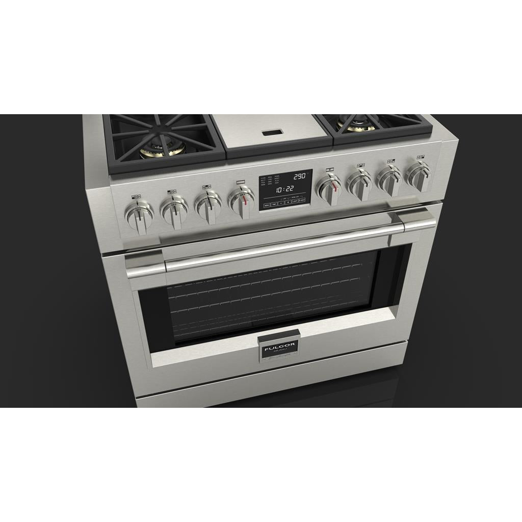 Sofia 36" Dual Fuel Pro Range with Griddle