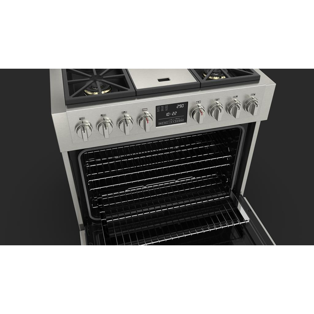 Sofia 36" Dual Fuel Pro Range with Griddle