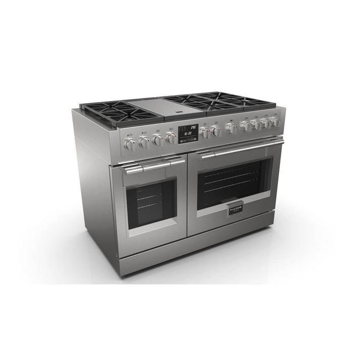 Fulgor Milano Sofia 48" Dual Fuel Pro Range with Griddle