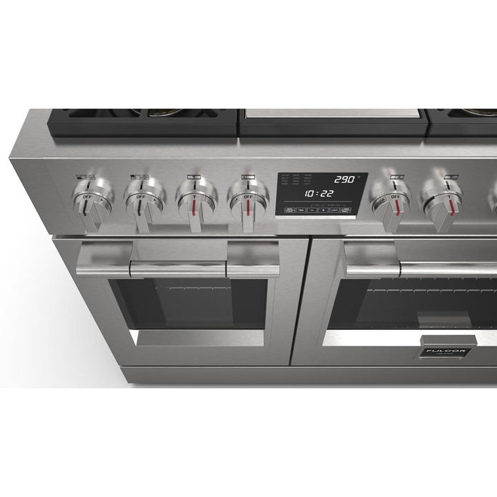 Fulgor Milano Sofia 48" Dual Fuel Pro Range with Griddle