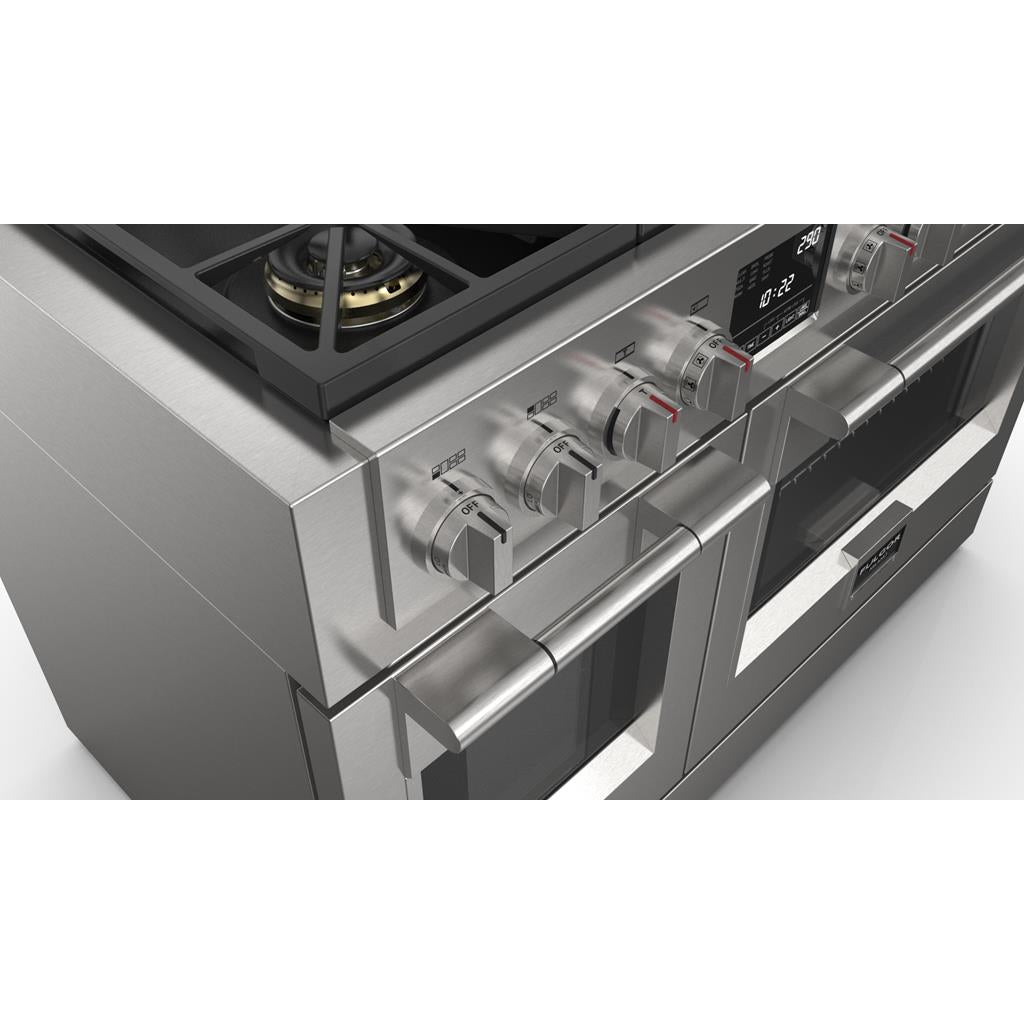 Fulgor Milano Sofia 48" Dual Fuel Pro Range with Griddle