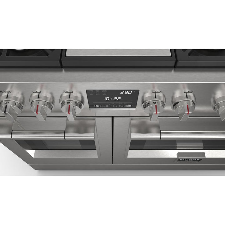 Fulgor Milano Sofia 48" Dual Fuel Pro Range with Griddle