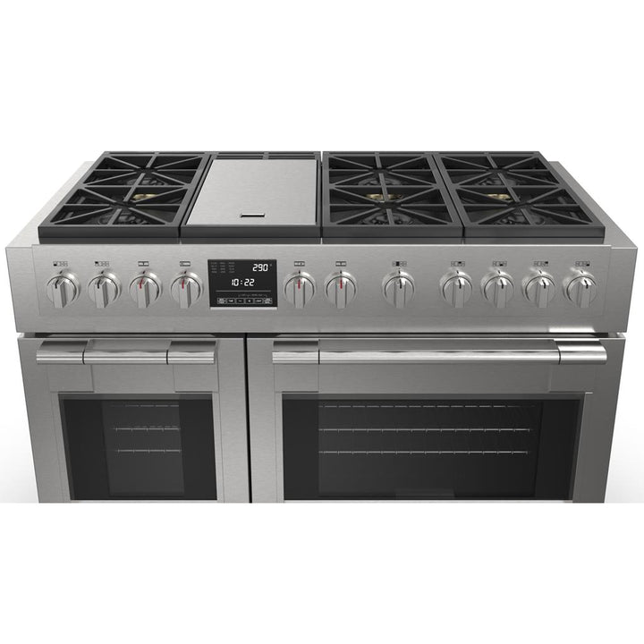 Fulgor Milano Sofia 48" Dual Fuel Pro Range with Griddle