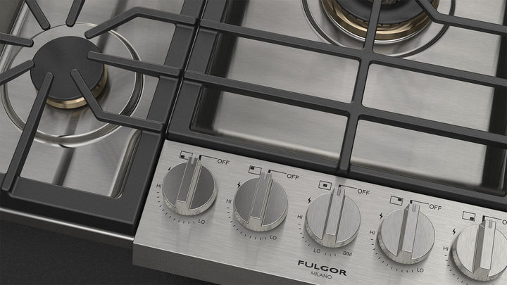 Fulgor Milano Sofia 30" Gas Pro Cooktop