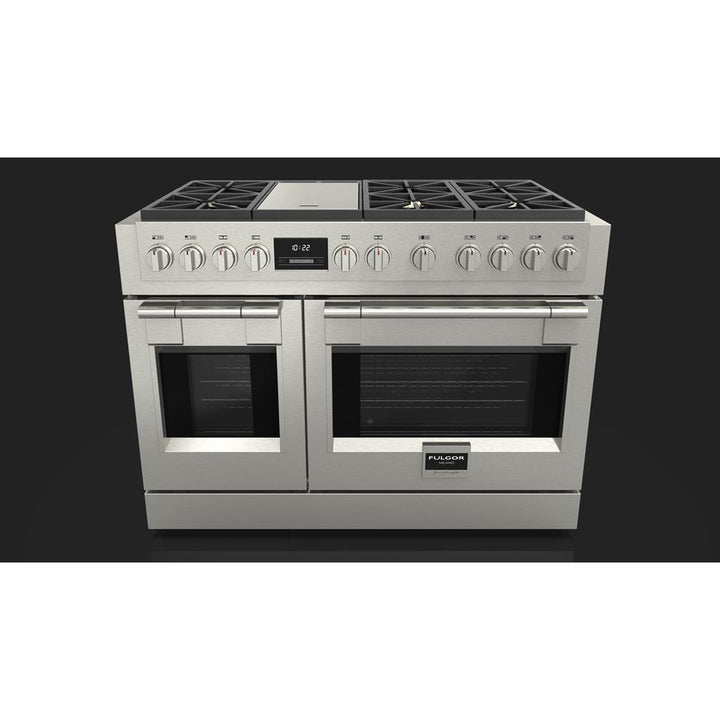 Fulgor Milano Sofia 48" All Gas Pro Range#top-options_Stainless Steel