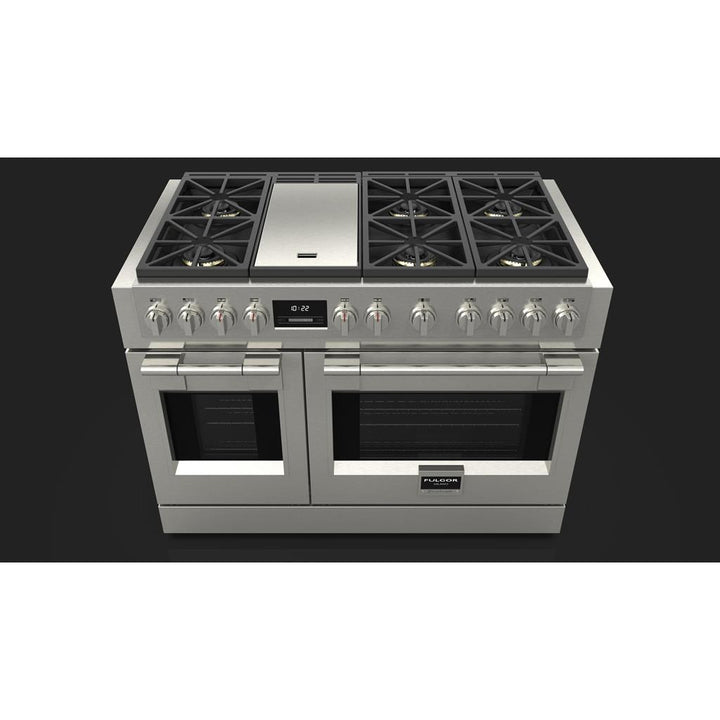 Fulgor Milano Sofia 48" All Gas Pro Range#top-options_Stainless Steel