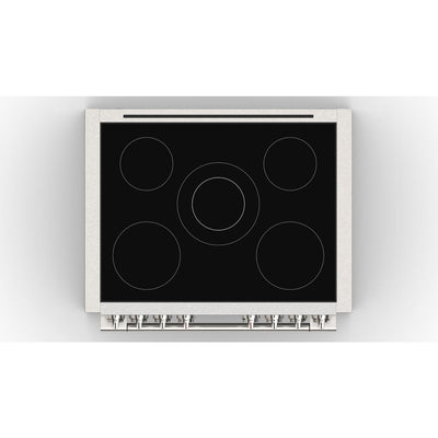 Fulgor Milano Sofia 36" Induction Pro Range#top-options_Stainless Steel
