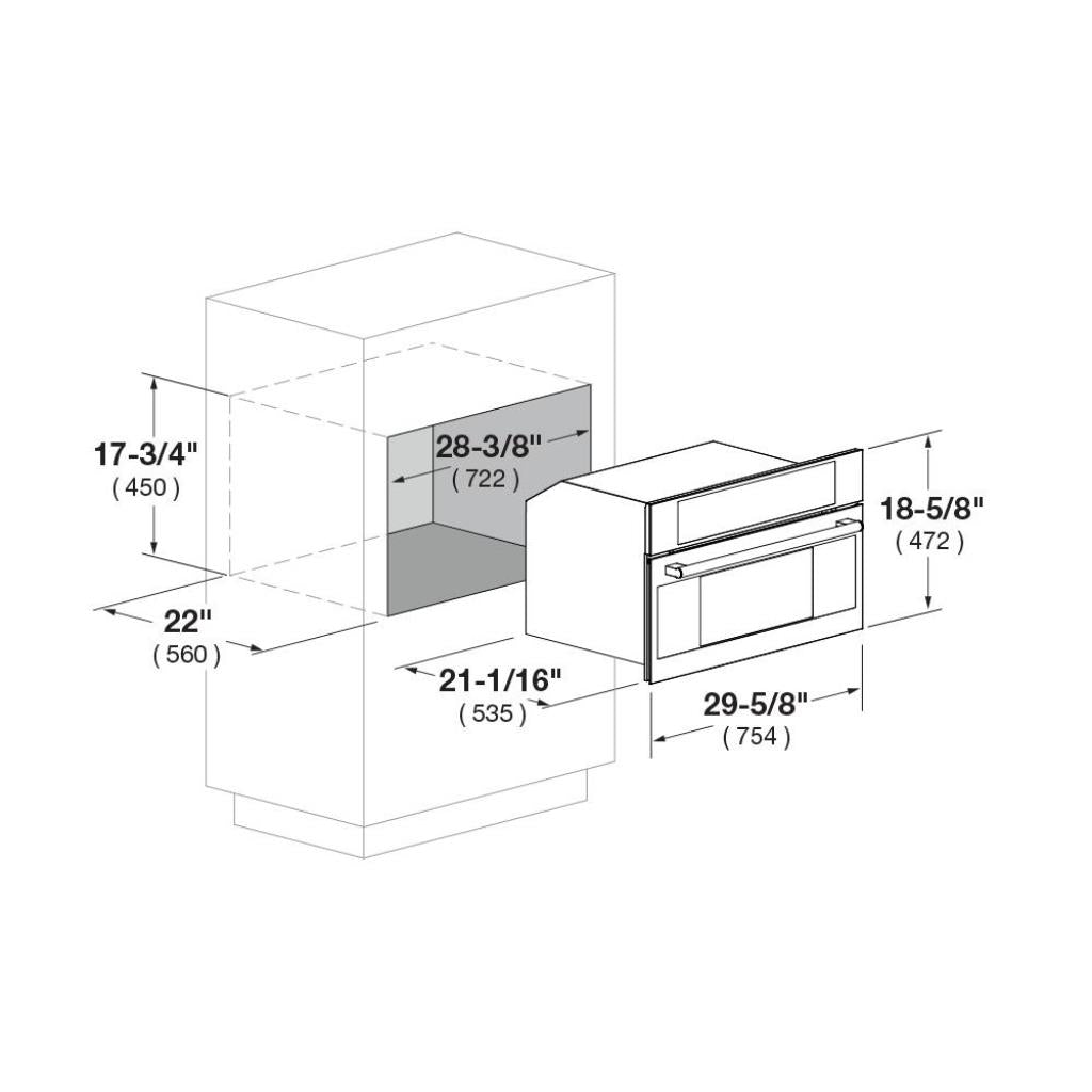 Distinto 30" Combi-Speed Oven