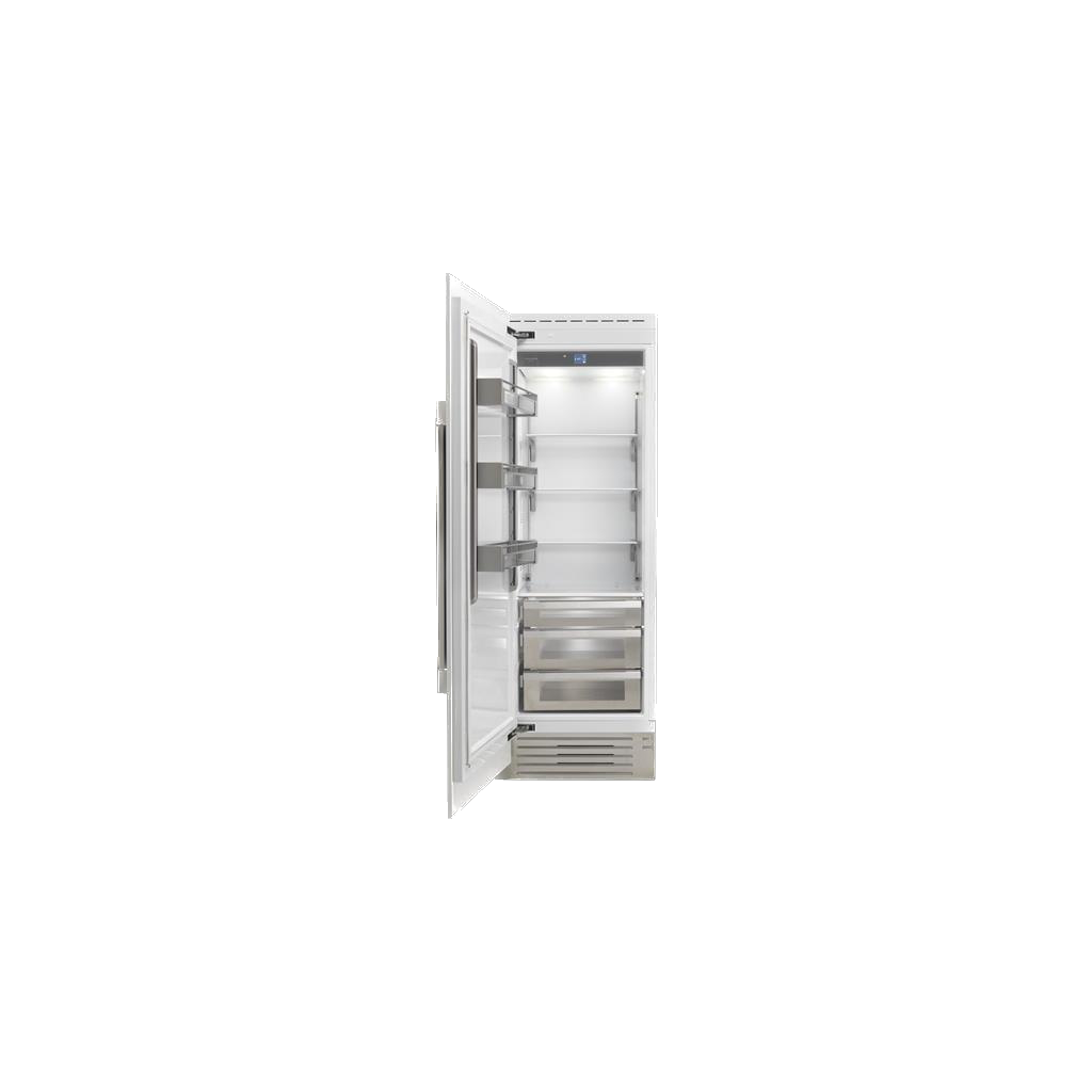 30" LH - Integrated Bottom Compressor Column - Refrigerator