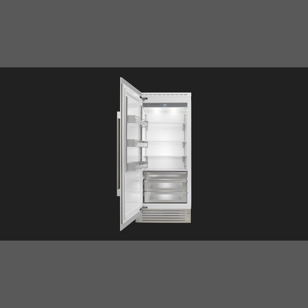 36" LH - Integrated Bottom Compressor Column - Refrigerator