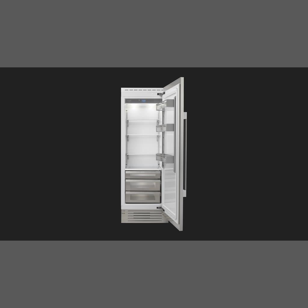 30" RH - Stainless Cladded Bottom Compressor Column - Refrigerator