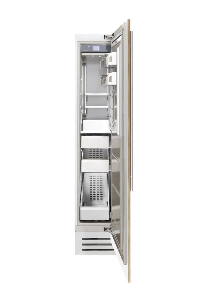 Fhiaba Integrated Series 18" Panel Ready Column Freezer, Right Hinge