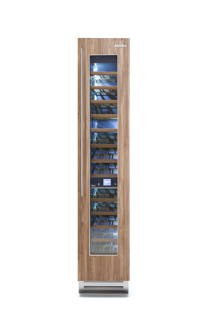 Fhiaba Integrated Series 18" Panel Ready Column Wine Cellar, Right Hinge