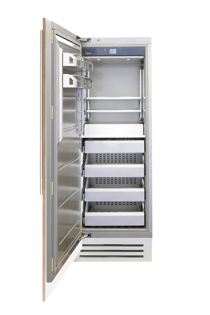 Fhiaba Integrated Series 30" Panel Ready Column Freezer, Left Hinge