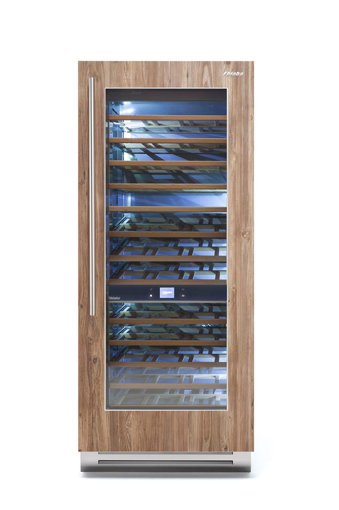 Fhiaba Integrated Series 36" Panel Ready Column Wine Cellar, Right Hinge