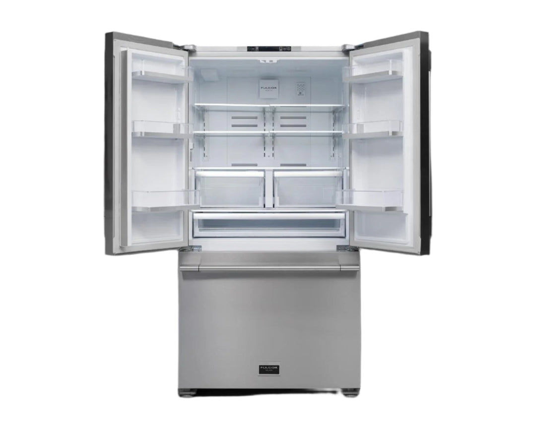 Fulgor Milano 36" Stainless French Door Fridge