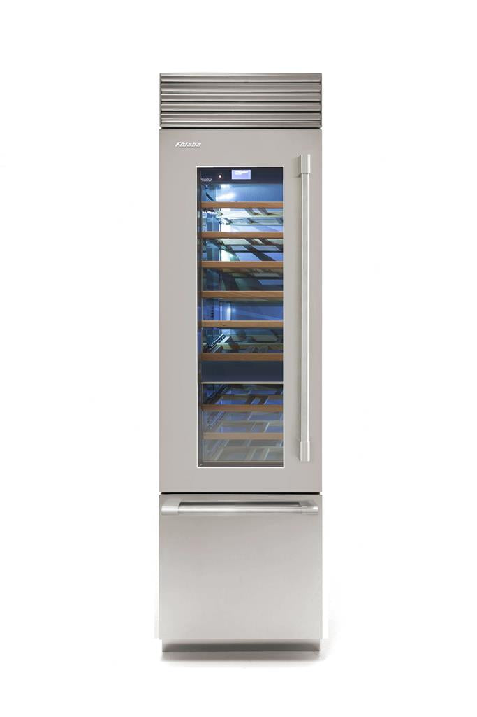 X-Pro 24" Wine Cellar And Freezer, Left Hinge, Glass Door