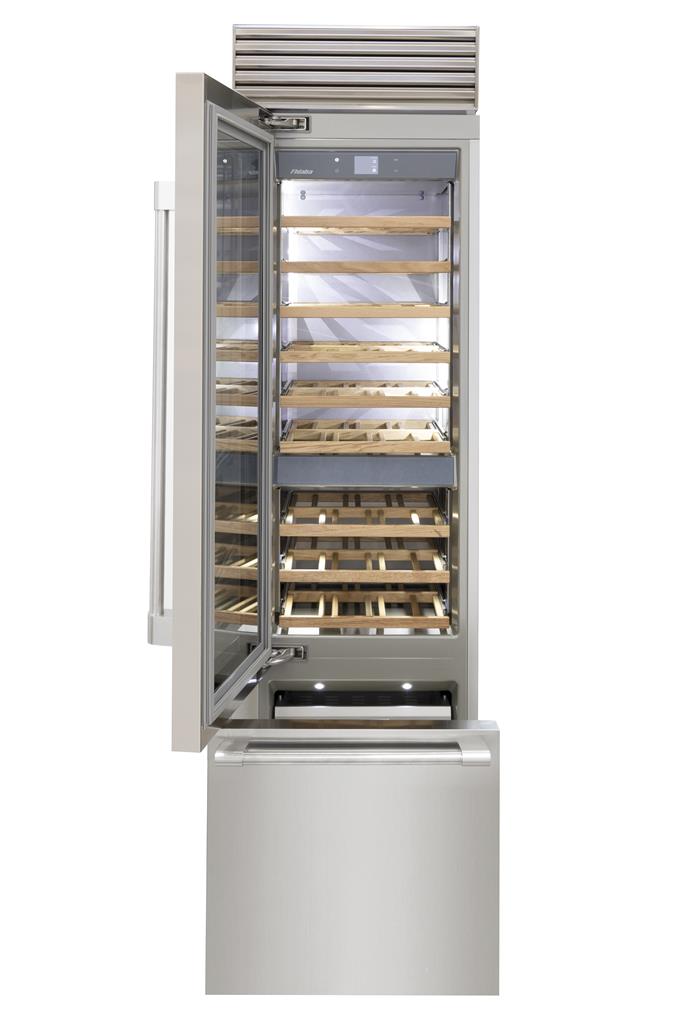 X-Pro 24" Wine Cellar And Freezer, Left Hinge, Glass Door