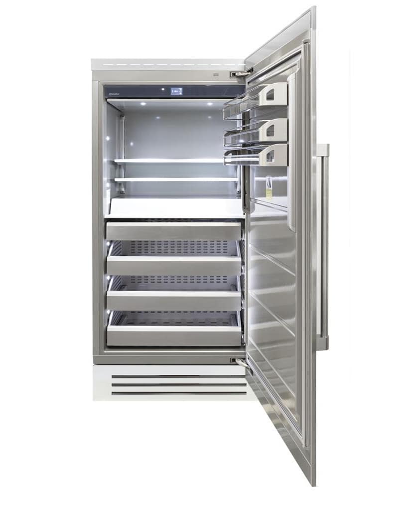 Fhiaba Integrated Series 36" Panel Ready Column Freezer, Right Hinge