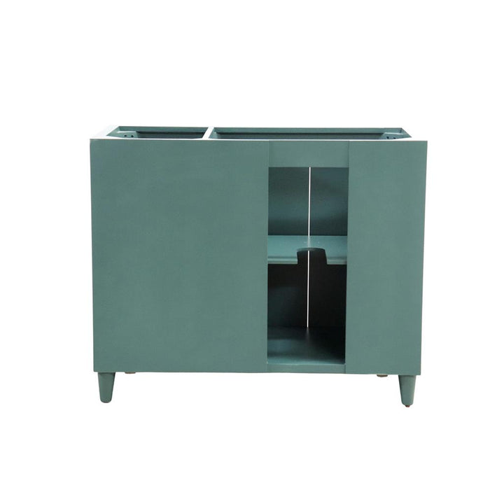 Bellaterra Evora 38.5" Single Vanity, Hunter Green, Cabinet Only