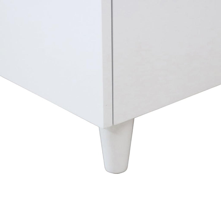 Bellaterra Evora 38.5" Single Vanity, White, Cabinet Only