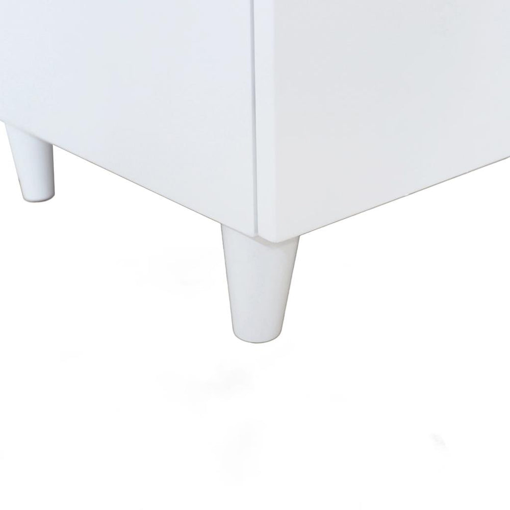 Bellaterra Evora 38.5" Single Vanity, White, Cabinet Only