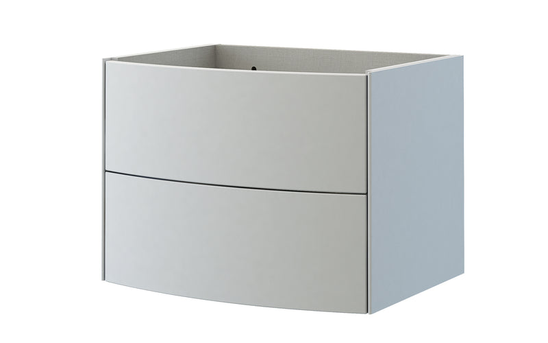 Baden Haus Soho Collection 24" Single Vanity in Matte White (2 Drawers)