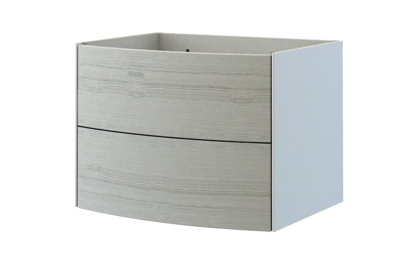 Baden Haus Soho Collection 24" Single Vanity in Bleached Oak (2 Drawers)