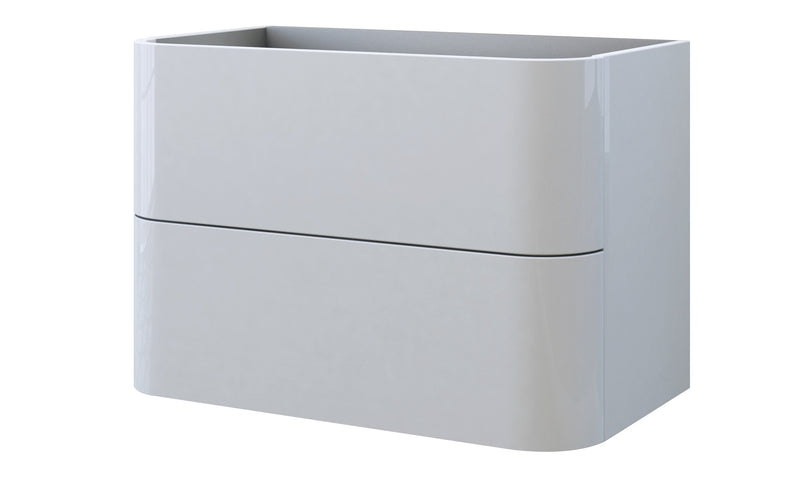 Baden Haus Angie Collection 31.5" Single Vanity in Glossy White (2 Drawers)