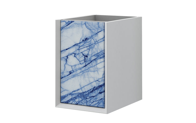 Baden Haus Bellagio Collection 14.5" Single Vanityin Blue Stone (Door)