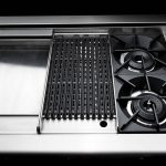 Connoisseurian 60″ Dual Fuel, Self Clean Range with Open Burners