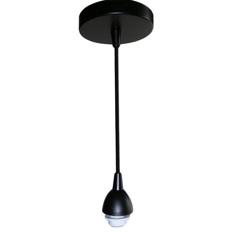 Black Pendant Lamp Fixture (does not include shade)