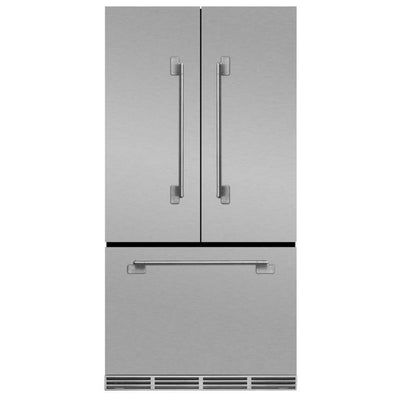 36" Marvel Elise Series French Door Counter Depth Refrigerator, Stainless Steel