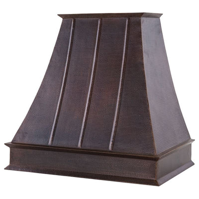 38" 625 CFM Copper Euro Range Hood with Baffle Filters