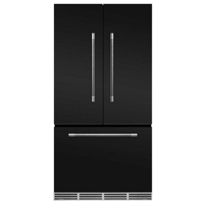 36" Marvel Mercury Series French Door Counter Depth Refrigerator, Matte Black