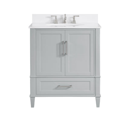 Montauk 30" Single  Bathroom Vanity in Grey