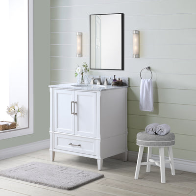 Montauk 30" Single  Bathroom Vanity in White
